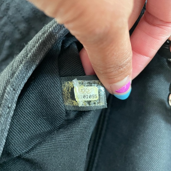 SOLD Chanel Camelia Denim Black Bag - Picture 14 of 17